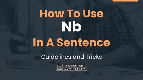 when to use nb.